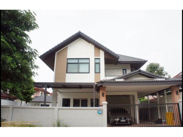 ให้เช่าบ้านเดี่ยวตกแต่งรีโนเวทพร้อมอยู่ ม.ปรีชา
