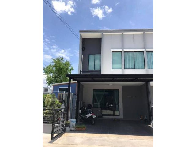 รหัสทรัพย์ P6129 ให้เช่าทาวน์โฮม2ชั้น โครงการพลีโน่ ดอนเมือง-สรงประภา30 สีกัน ติดรถไฟฟ้าดอนเมือง