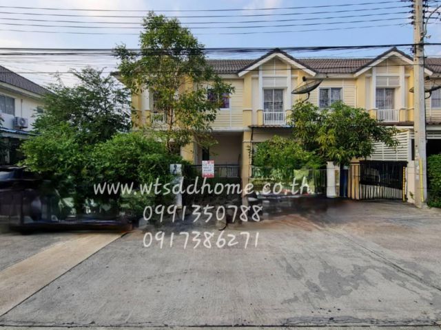 R045-040 ทาวน์เฮ้าส์ 2 ชั้น หมู่บ้านพฤกษาวิลล์ 46/2 ที่ดิน 24.7 ตรว. พื้นที่ใช้สอย 100 ตรม.