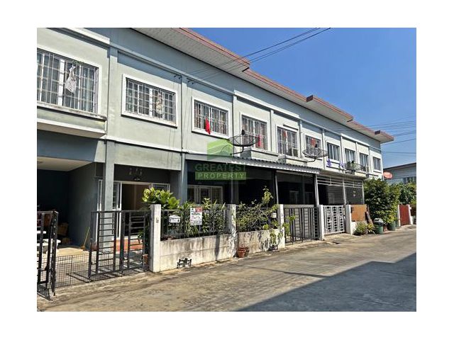 หมู่บ้านกิตติชัย 16 ศาลายา ขายด่วน ทาวน์เฮ้าส์ 2 ชั้น เนื้อที่ 21 ตร.ว พร้อมอยู่ ทำเลดี คลองโยง ศาลายา นครปฐม