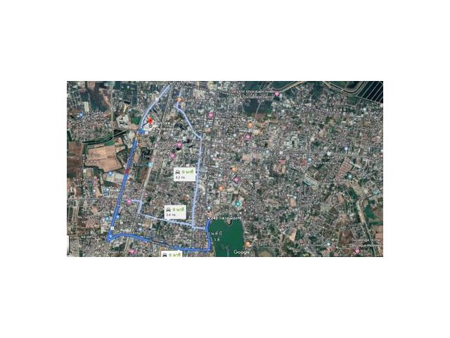 ที่ดิน1 ไร่ 28 ตรว.  ใจกลางเมืองขอนแก่น  75 ล้าน