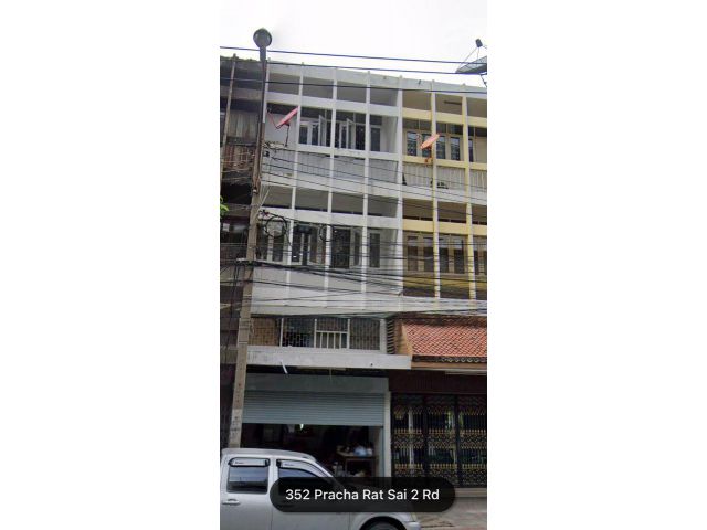 BH1443 ให้เช่าอาคารพานิชย์ 4ชั้นติดถนนประชาราษ
