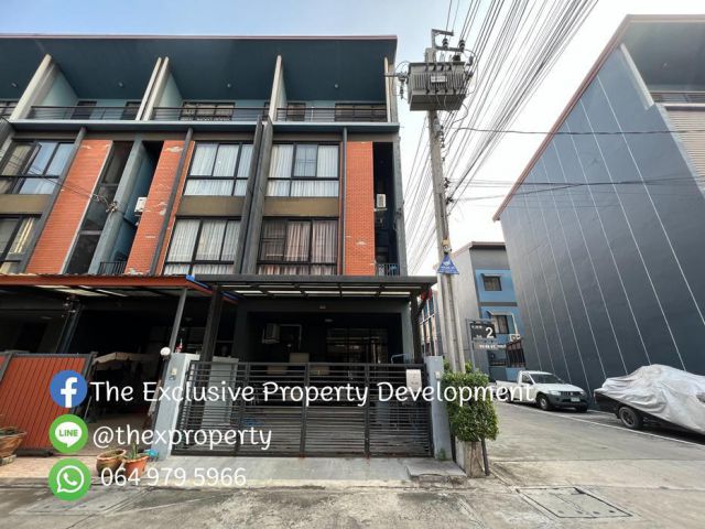 ขาย ทาวน์โฮม 3.5 ชั้น HAUS 35 แจ้งวัฒนะ ใกล้ทางด่วน หลังมุม