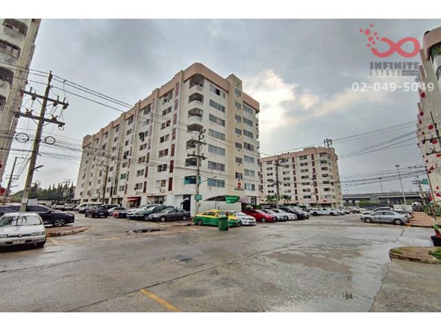 ขายห้องชุดคอนโด ถนอมมิตร ปาร์ค ห้องงมุม ชั้นที่ 7  ถนนวัชรพล ใกล้ทางด่วนเอกมัย - รามอินทรา