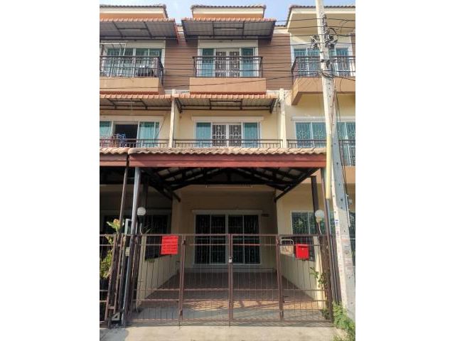 ให้เช่าบ้านทาวน์โฮม 3 ชั้น ม.ภัสราวัล ซ.พหลโยธิน 52 แยก 27-25 (ซอยทิมเรืองเวช) สายไหม กทม.