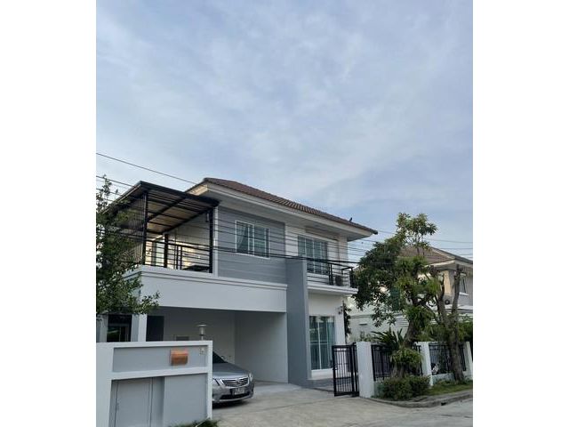 ขายบ้านเดี่ยว 2ชั้น โครงการ เพอร์เฟคพาร์ค สุวรรณภูมิ ร่มเกล้า เนื้อที่ 65 ตารางวา ซอยร่มเกล้า6/1 บ้านสวยน่าอยูมากค่ะ