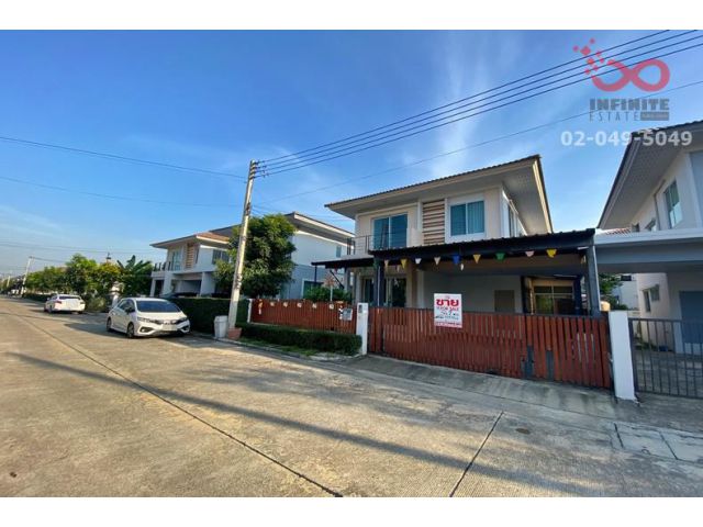 ขายบ้านแฝดสไตล์โมเดิร์น 2 ชั้น  กรูฟวิลล์ ลำลูกกา คลอง 4   ถนนไสวประชาราษฎร์