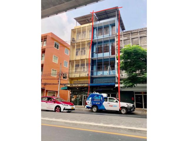 BS369 ขายอาคาร 4.5ชั้น ประชาราษฏร์ สาย2 บางซื่อ