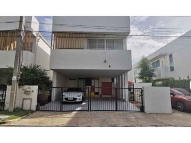 PN26 ขายบ้านเดี่ยว คอร์ทยาร์ด วิลล่า พระราม 9-วงแหวน Courtyard Villa Rama 9-Wongwaen บ้านเดี่ยวแนวคิดใหม่ สไตล์Minimalis