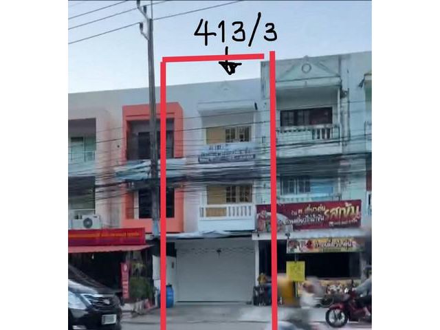 ขายตึกแถวกลางเมืองขอนแก่น 3 ชั้น