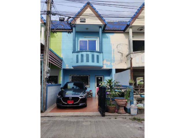 ขายบ้านทาวน์โฮมแสนสุขธานี 23ตรว.ขาย 1.62ล้าน 2นอน 2น้ำ1ที่จอดรถ ต.เหมือง อ.เมือง จ.ชลบุรี