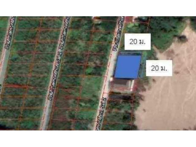 PK169ขายที่ดิน 100 ตรว. พุทธมณฑล สาย 2 ซอย 27 แยก 1