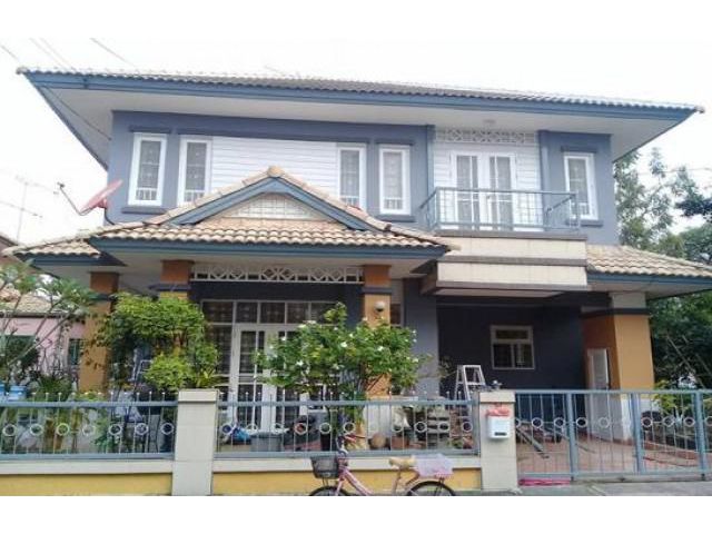 รหัสทรัพย์ P6322 ให้เช่าบ้านเดียว 2 ชั้น หมู่บ้านวรางกูล รังสิต คลอง 3 มีเฟอร์นิเจอร์พร้อมเข้าอยู่