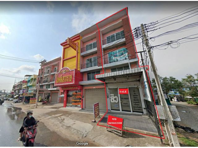 ขายอาคารพาณิชย์ทำเลค้าขาย เครือสหพัฒน์ศรีราชา ติดถนนหนองคล้าใหม่ พร้อมอยู่ ขายด่วน