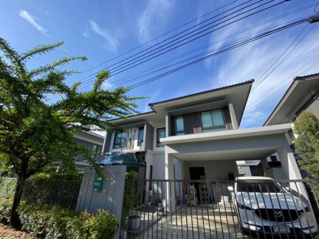 PK172บ้านเดี่ยววิรัณยา บ้านดี สภาพสวย บิ้วอินจัดเต็ม เฟอร์นิเจอร์จุกๆ เดินทางสะดวก