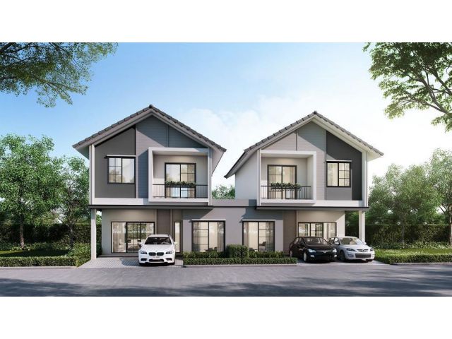 PK174ขายบ้านแฝด โครงการบริทาเนีย เมกะทาวน์ บางนา ขนาดที่ดิน 40.5 ตร.ว. พื้นที่ใช้สอย 140 ตร.ม.
