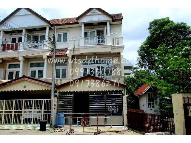 R045-055 ทาวน์เฮาส์ 3 ชั้น (หลังริม) บ้านแก้ววิลล่า ซอยจรัญสนิทวงศ์ 35