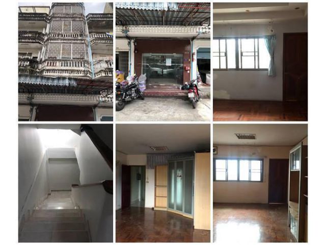 ขายอาคารพาณิชย์ สูง 6 ชั้น ซอยทินกรแยก1 ถนนดินแดง ทำเลใจกลางเมือง