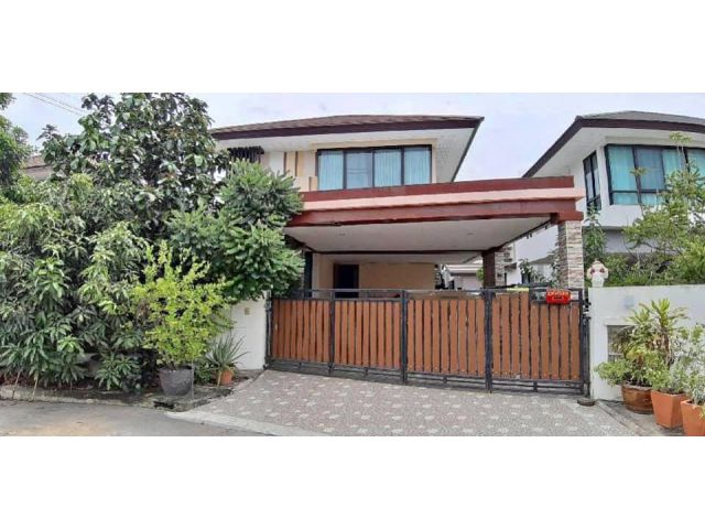 RH0228Jให้เช่าบ้านเดี่ยวหมู่บ้านสัมมากร คลอง7