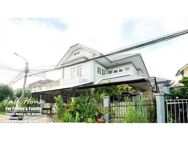 บางบัวทอง! หรูใหม่ใหญ่ ที่จอดรถ 5นอนMRTคลองบางไผ่