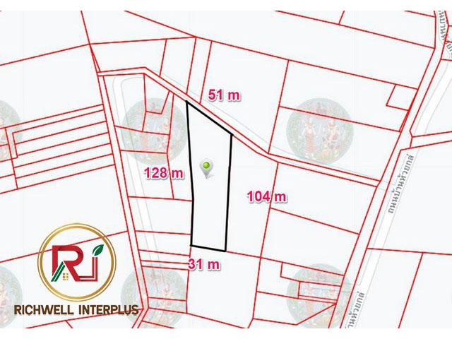 ขายที่ดิน 2 ไร่ ติดถ.ลาดยาง ใกล้ถ.3017-760 เมตร พนมสารคาม จ.ฉะเชิงเทรา