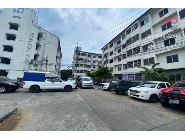 ขายห้องคอนโด บ้านเอื้ออาทร มีนบุรี ห้องมุมชั้น4  ซอยรามอินทรา 127