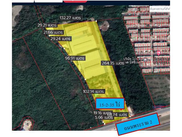 L45 ขายกิจการโรงงาน 15.5 ไร่ ติดถนนพระราม2 พร้อมใบอนุญาตหล่อหลอม ทำกิจการต่อได้ ราคาไม่แพง