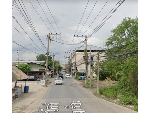 ขายที่ดิน ซอย สุขสวัสดิ์ 78 #ผังสีม่วง ทิศตะวันตก