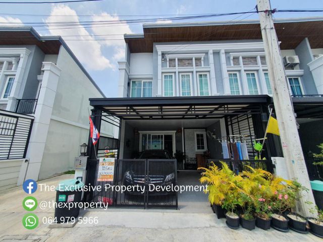 ขายทาวน์โฮม Golden town 3 บางนา-สวนหลวง หลังมุม ตกแต่ง Build-in พร้อมอยู่ ใกล้เมกาบางนา