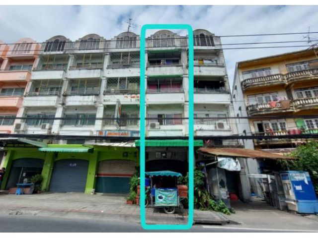 ขายตึก4ชั้น 18ตร.ว ในซอยกาญจนาภิเษก8 หน้าตึก ติดถนนหนองใหญ่ เข้าออกได้หลายทาง