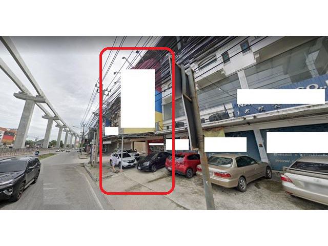 ติดถ.ศรีนครินทร์  4.5ชั้น 35 ตรว. 6คัน 550 ตรม.
