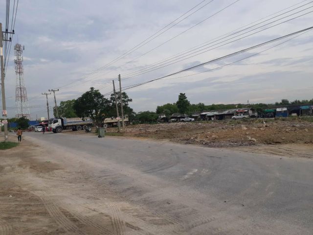 ขายที่ดินบางปะกง 2 ไร่ ถมแล้วติดถ.ลาดยางใกล้ทางพิเศษบูรพาวิถี(34)-1 กม. จ.ฉะเชิงเทรา