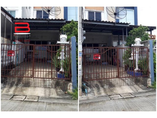ทาวน์เฮาส์ หลังมุม หมู่บ้าน สืบศิริ 49/9 เนื้อที่ 21 ตรว. ถนนศิรินคร อ.เมือง จ.นครราชสีมา