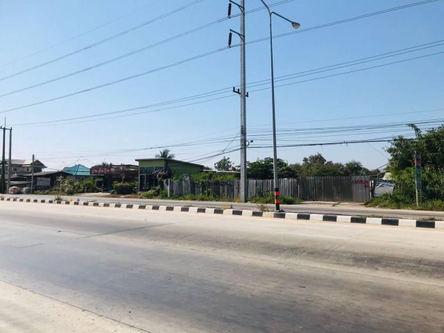 ขายที่ดินหนองบัว บ้านโพธิ์ 3 ไร่ ติดถนนเส้นศุขประยูร(315) จ.ฉะเชิงเทรา