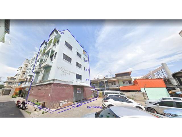 HR1055 ให้เช่าอาคารพาณิชย์สองคูหา 5 ชั้น ถนนพระราม 3 ซอย 29