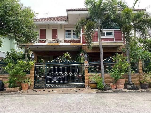 บ้านเดี่ยวหลังริม หมู่บ้านสินทวี การ์เด้นท์3