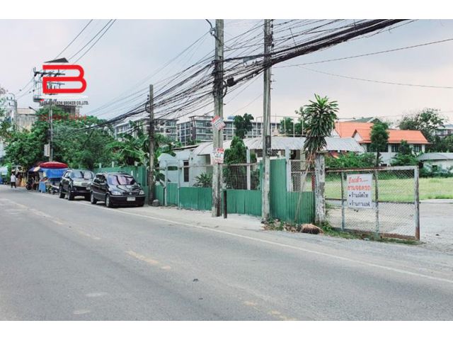 ที่ดินถมแล้ว ซอยงามวงศ์วาน 6 เนื้อที่ 3-0-91 ไร่ ถนนงามวงศ์วาน อ.เมือง จ.นนทบุรี