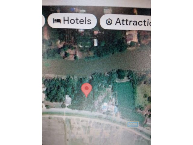 Selling land area 2,400 sqm. closed the long river at Suphanburi