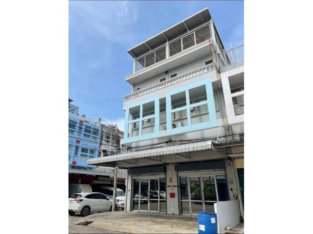 อาคารพาณิชย์ 3.5ชั้น 2คูหาตีทะลุกัน ถนนพระราม3