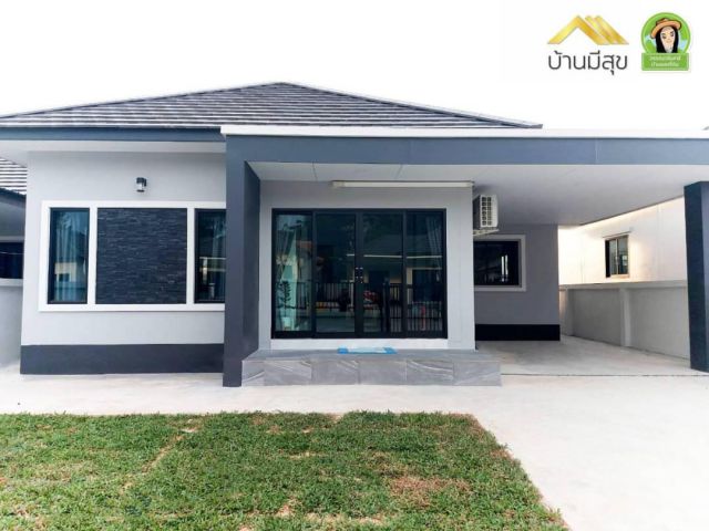 บ้านเดี่ยวโครงการมีสุขเรสซิเด้นท์ ขามใหญ่