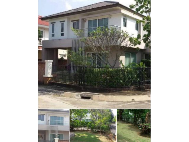 ขายบ้าน2 ชั้นในโครงการวรารมย์ แกัวนวรัฐ พรีเมี่ยม แปลงหัวมุมถนน