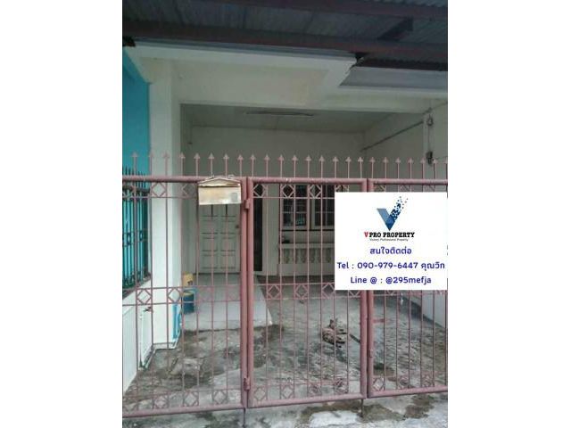 รหัสทรัพย์ P6403 ให้เช่าบ้านทาวน์เฮ้าส์ 2 ชั้น หมู่บ้านวังทองเฮ้าส์ ซอยนวมินทร์ 57