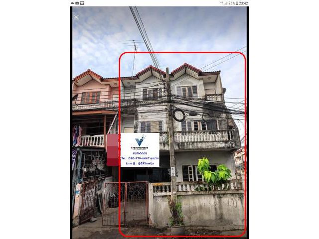 ให้เช่าบ้านทาวน์เฮ้าส์  2 ห้องคู่ หมู่บ้านสินทวีสวนธน 3 ซอย ประชาอุทิศ 89/1 เขตทุ่งครุ
