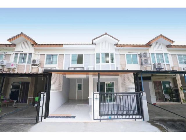 ขายทาวน์เฮ้าส์ 2 ชั้น บ้านหันทิศตะวันออกเฉียงเหนือ #หมู่บ้านพฤกษาวิลล์22 พระราม 5 - นครอินทร์  ตกแต่งสวยครบทุกฟังก์ชั่น