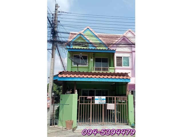 ทาวน์เฮ้าส์ 2 ชั้น หมู่บ้าน รัชธานี 6 ซอย 1 สายไหม