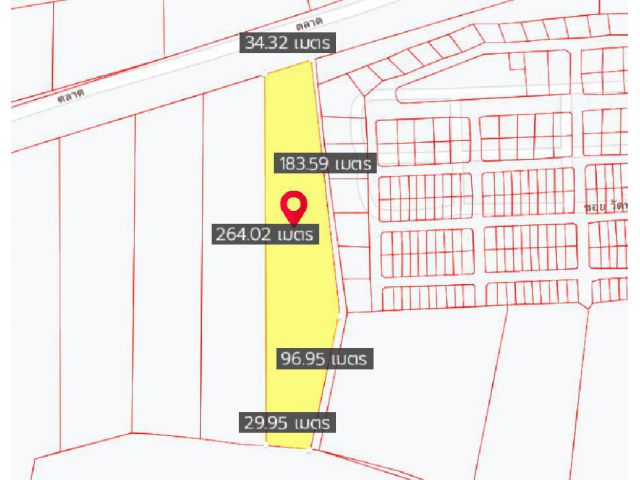 ขายที่นา 6.5 ไร่ ติดถนนลาดยาง ราคาถูก ใกล้ถนน 304 - 1 กม. จ.ปราจีนบุรี