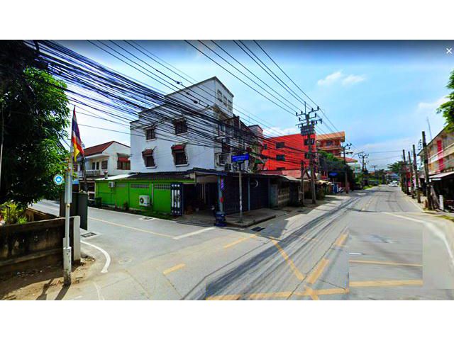 ปากเกร็ด!30ตรว. 3จอดรถ ติดถนนใหญ่ ตึกมุม 3ชั้น