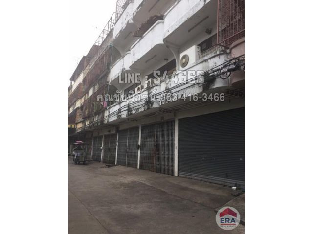 อาคารพาณิชย์ 3คูหา 120 ตรว. ซอยเจริญราษฎร์7