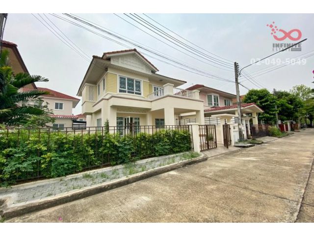 ขายบ้านเดี่ยว 2 ชั้น หมู่บ้าน มณีรินทร์พาร์ค รังสิต ถนนติวานนท์ ถนนรังสิต-ปทุมธานี รีโนเวทใหม่