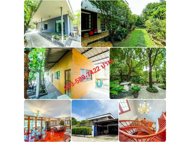 บ้านเดี่ยวพร้อมที่ดิน เนื้อที่  643 ตร.ว. ทำเลใกล้สถานีรถไฟฟ้า  ซอยวิภาวดีรังสิต 58